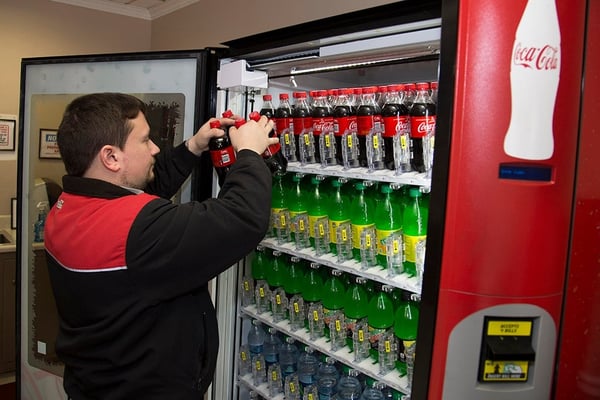 Filling Coke Machine