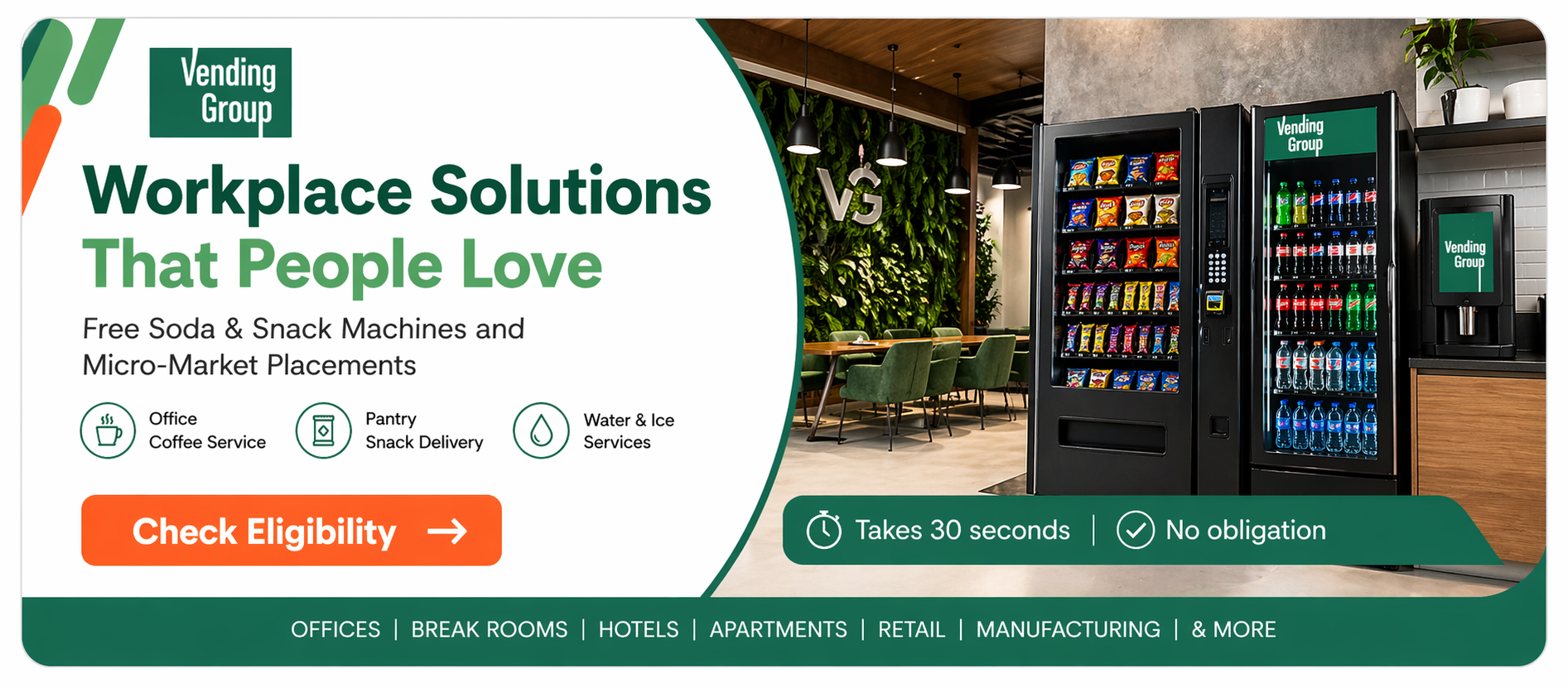 VENDING GROUP - New SLIDE IN