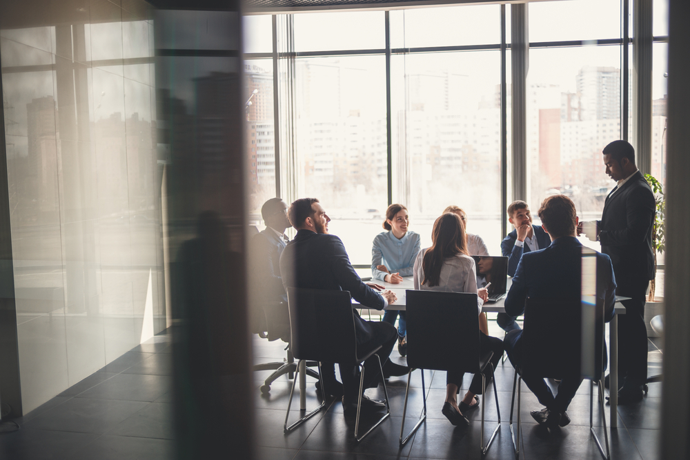 conference room meeting